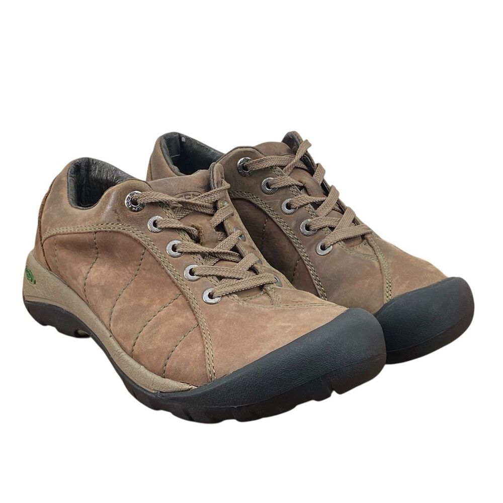 Keen Presidio Outdoor Hiking Shoes Women's Size 6.5 Lace Up Leather